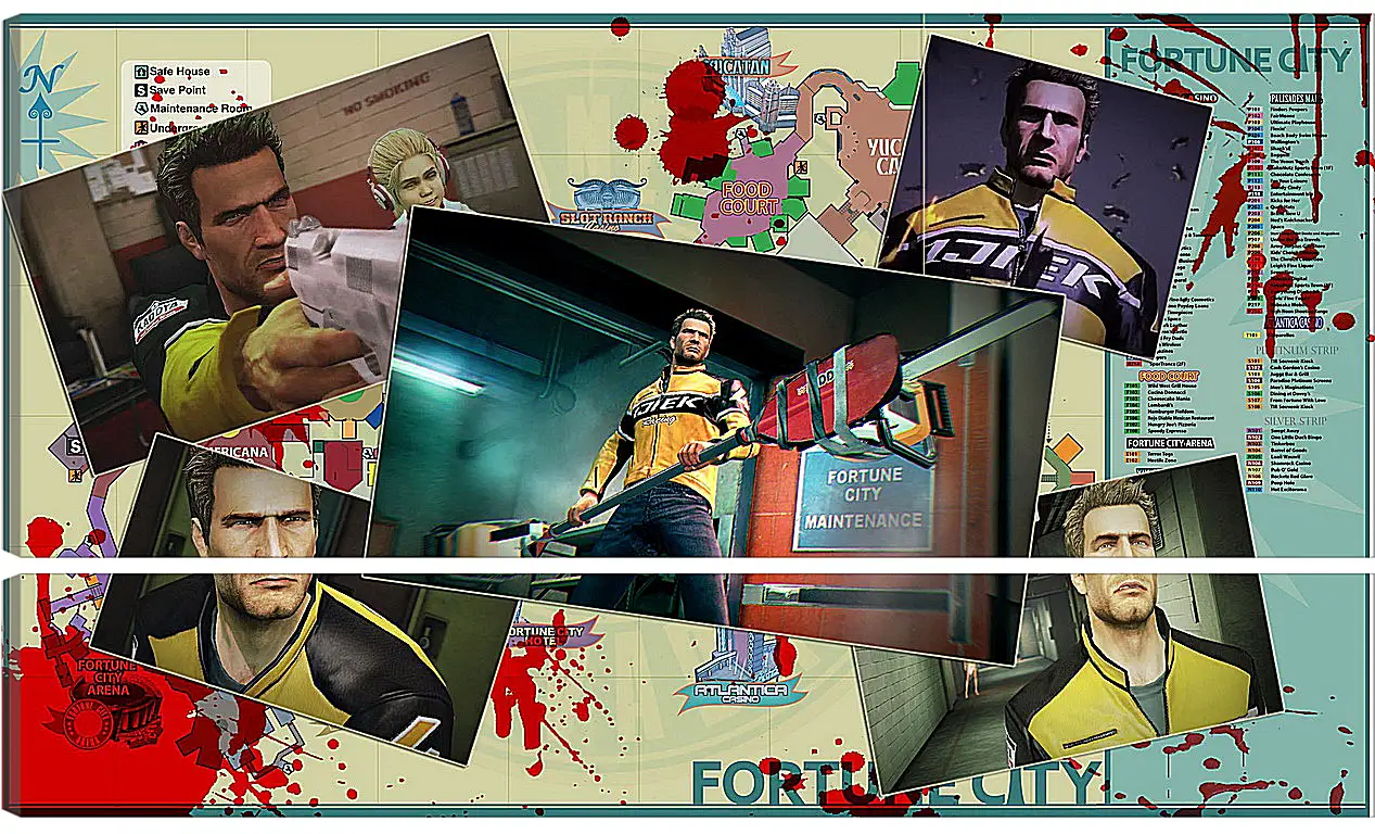 Модульная картина - Dead Rising
