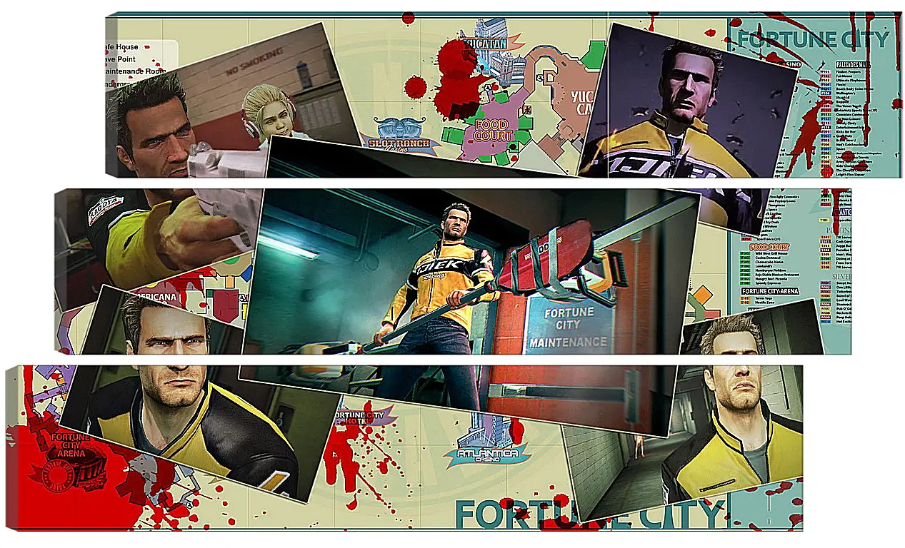 Модульная картина - Dead Rising
