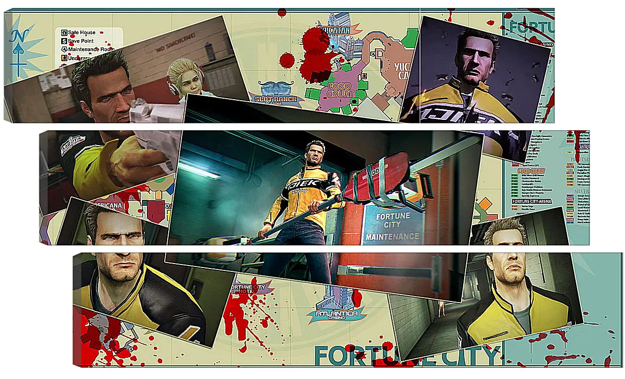 Модульная картина - Dead Rising
