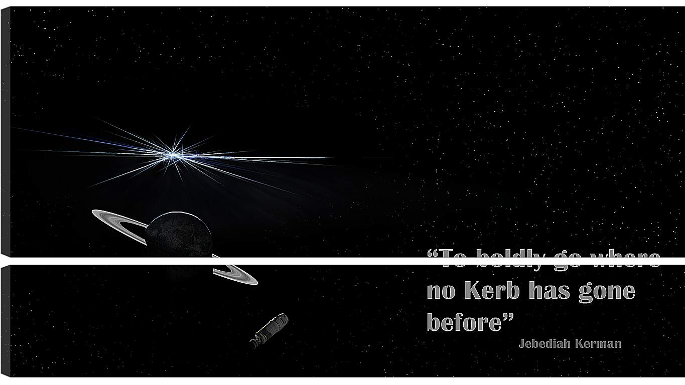 Модульная картина - Kerbal Space Program
