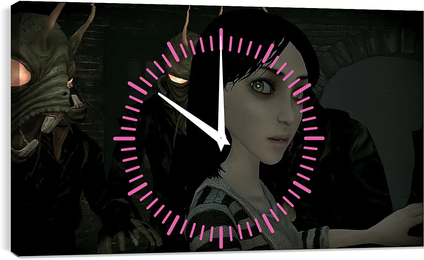 Часы картина - Alice: Madness Returns
