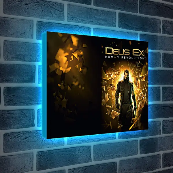 Лайтбокс световая панель - Deus Ex
