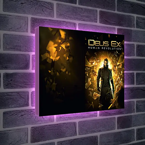 Лайтбокс световая панель - Deus Ex
