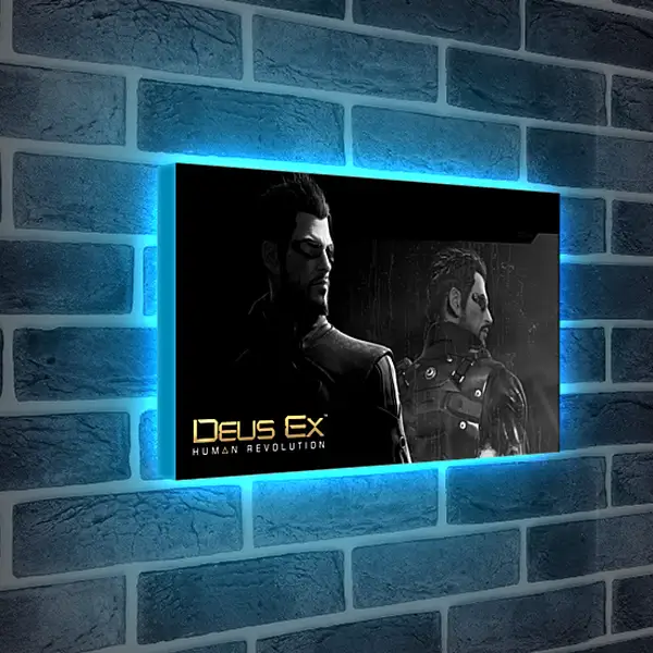 Лайтбокс световая панель - Deus Ex
