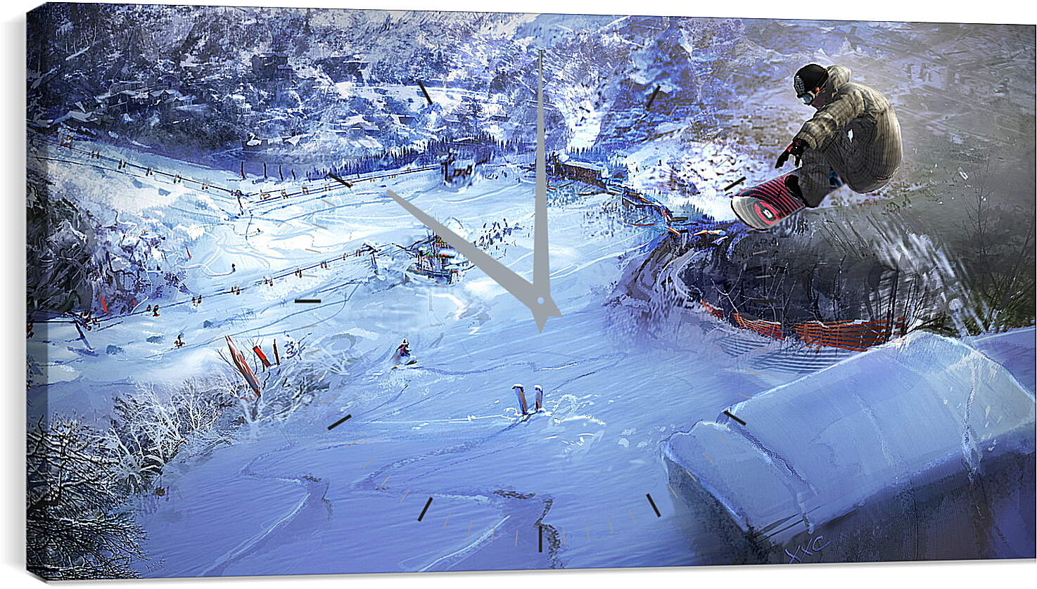 Часы картина - Shaun White Snowboarding
