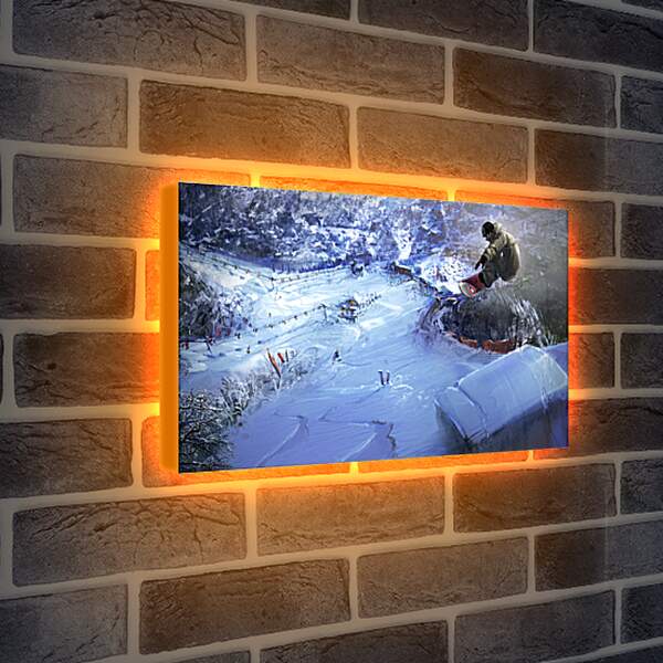 Лайтбокс световая панель - Shaun White Snowboarding
