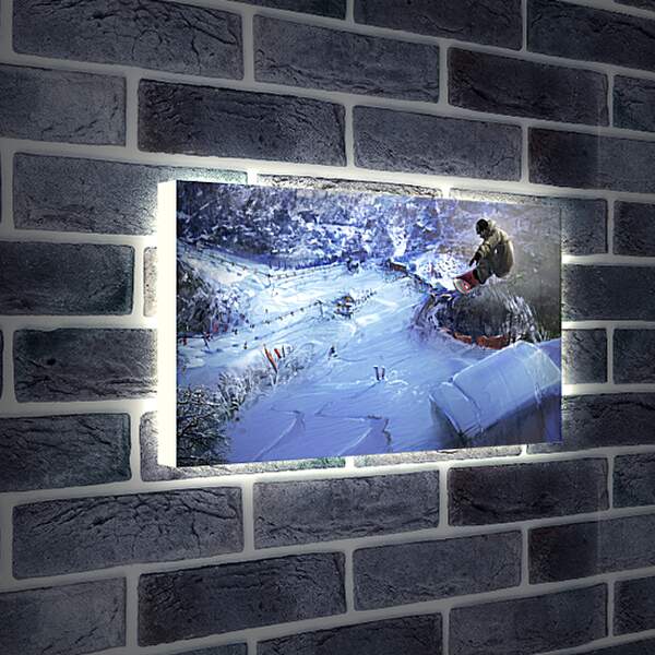 Лайтбокс световая панель - Shaun White Snowboarding
