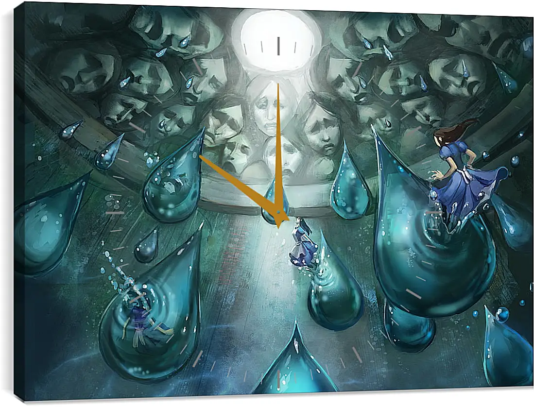 Часы картина - Alice: Madness Returns
