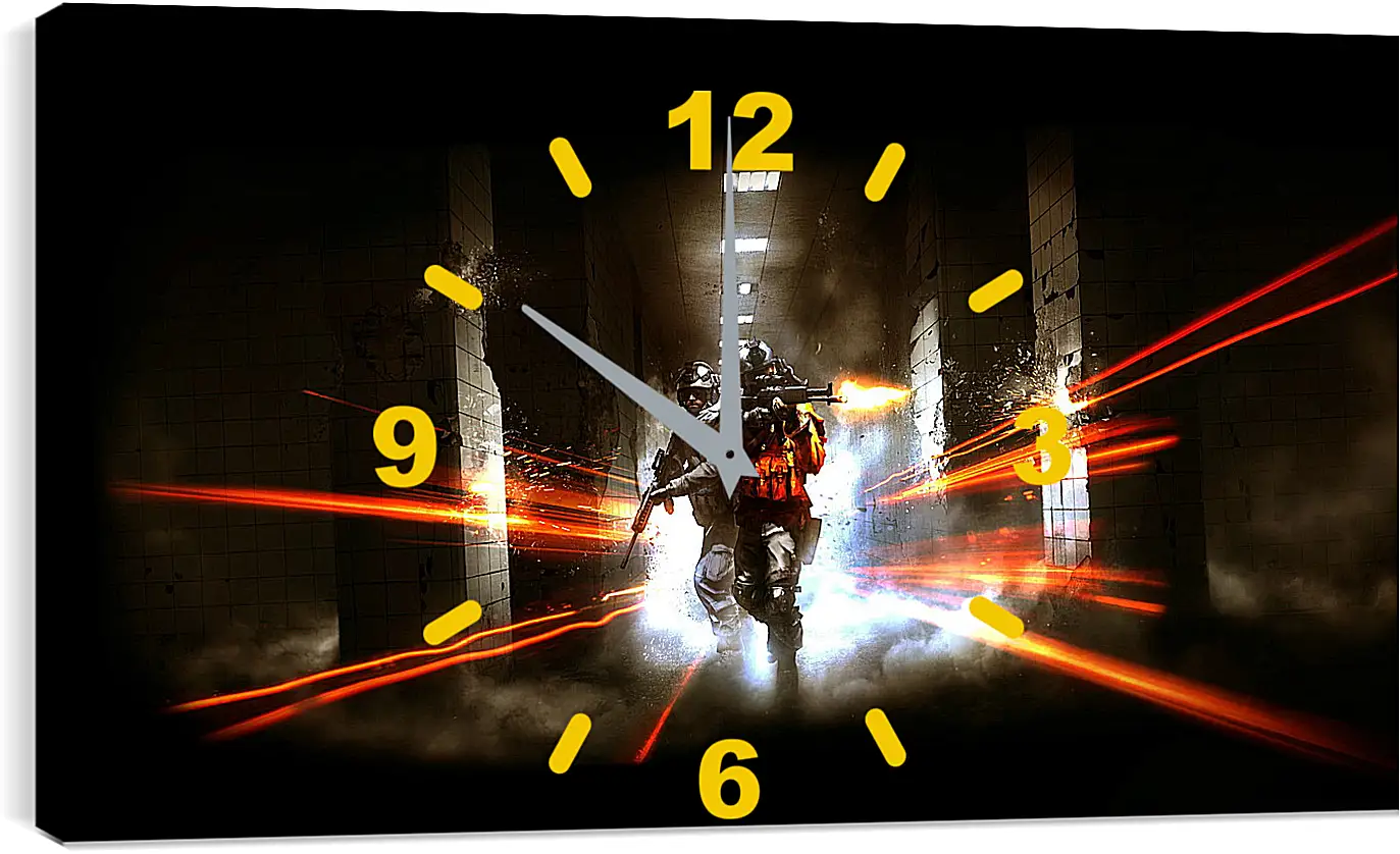 Часы картина - Battlefield 3