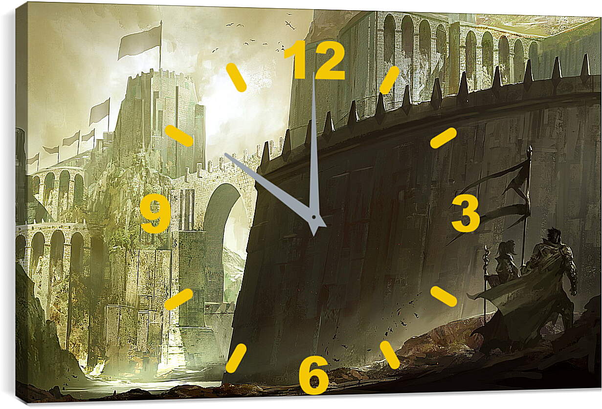Часы картина - Guild Wars 2
