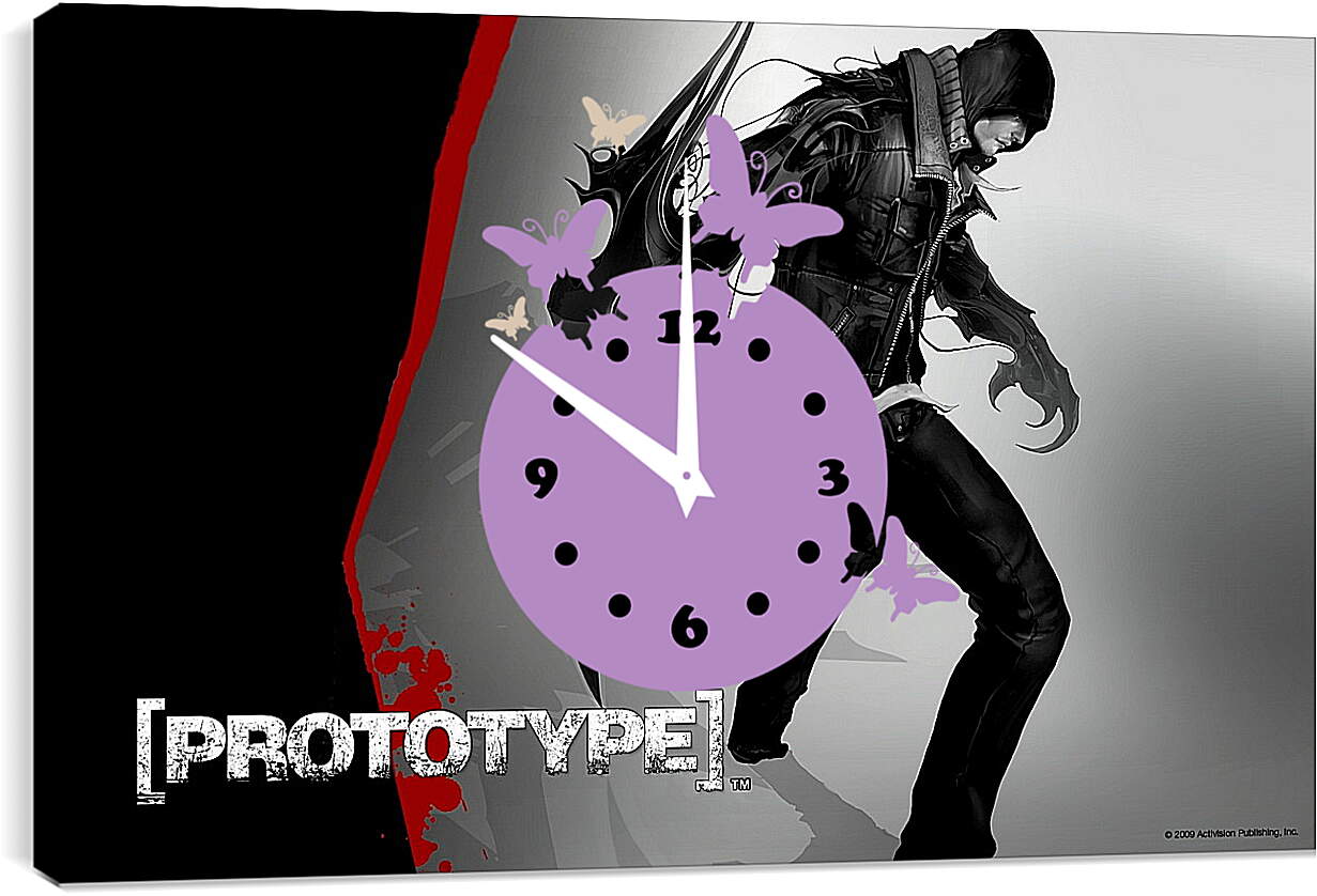 Часы картина - Prototype
