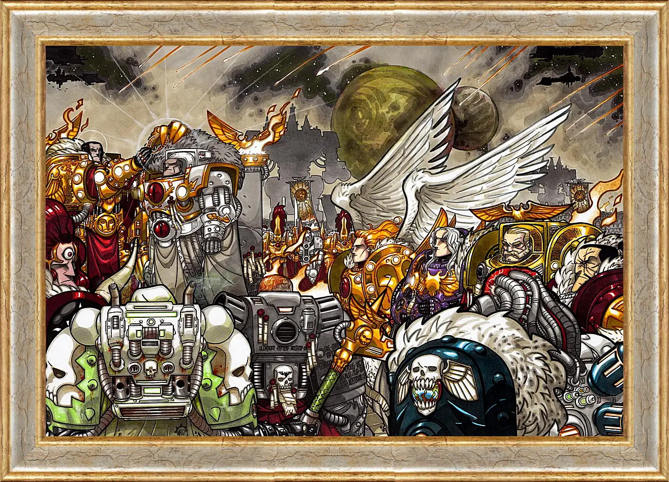 Картина в раме - Warhammer
