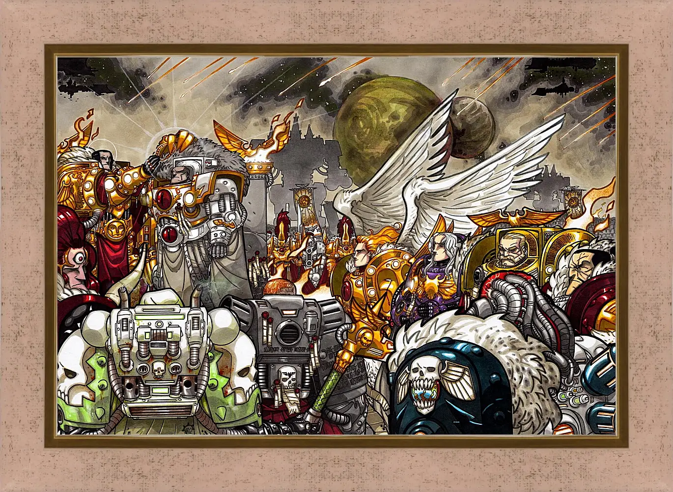 Картина в раме - Warhammer
