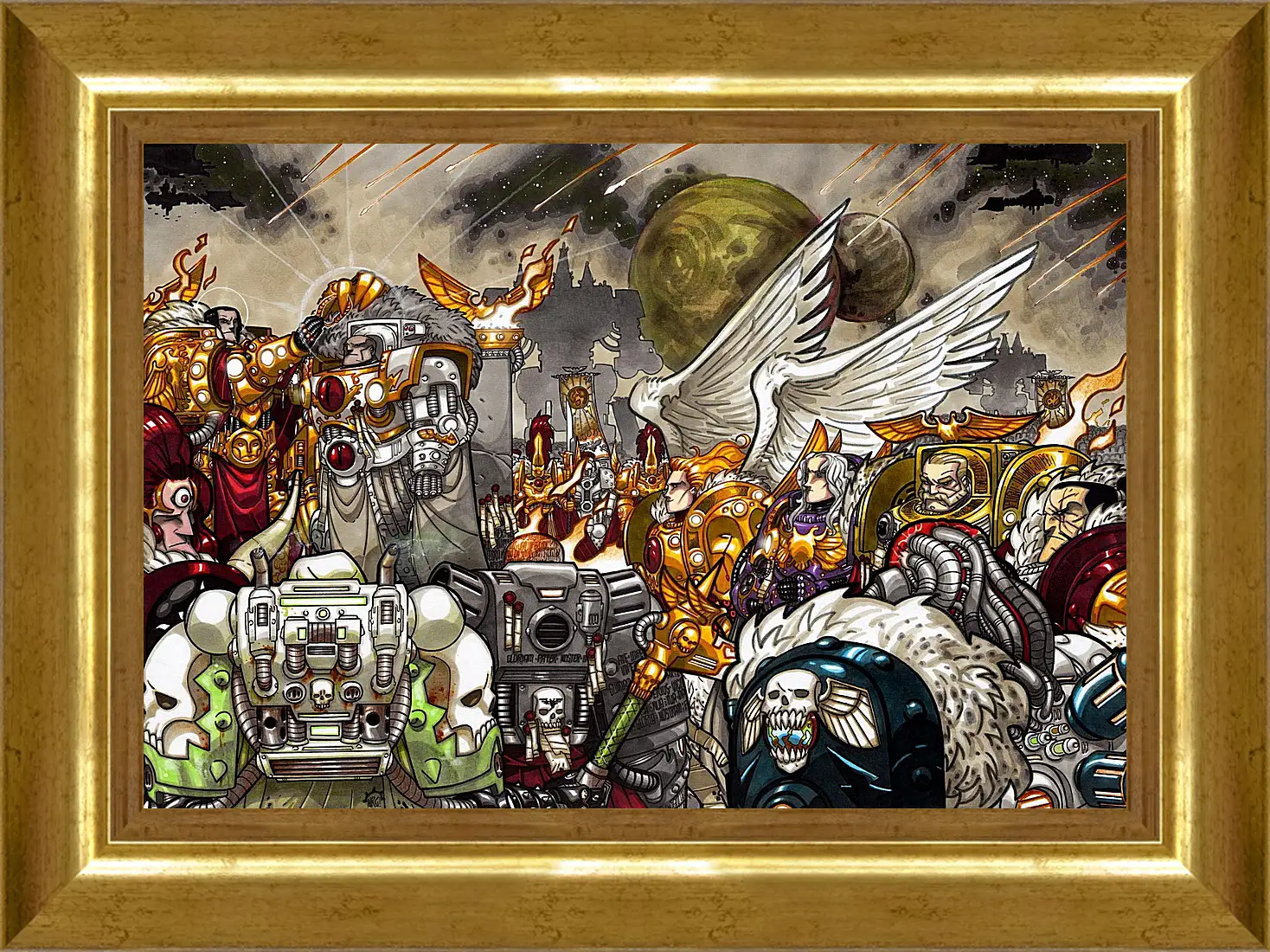 Картина в раме - Warhammer
