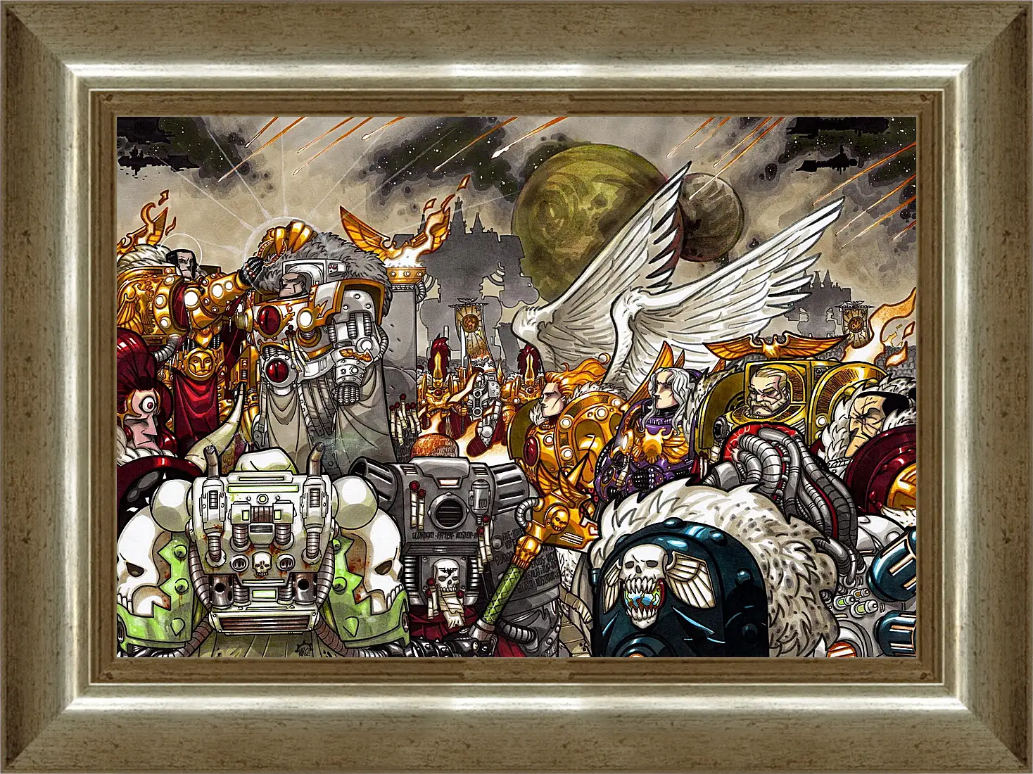 Картина в раме - Warhammer
