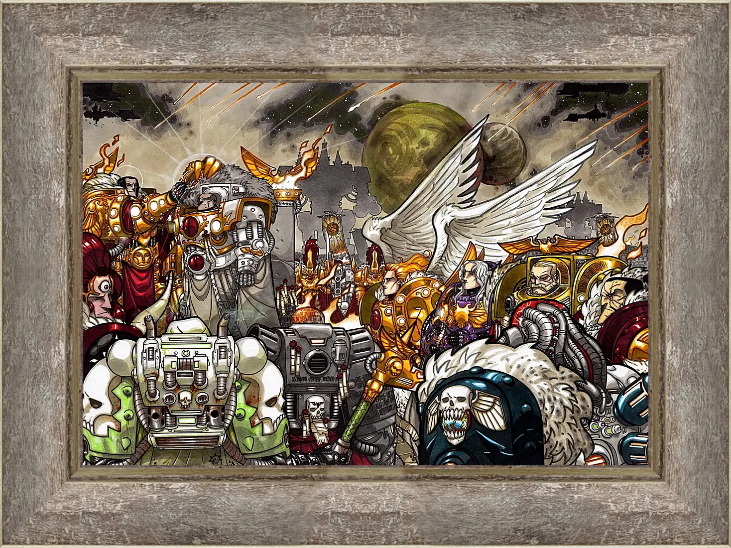 Картина в раме - Warhammer
