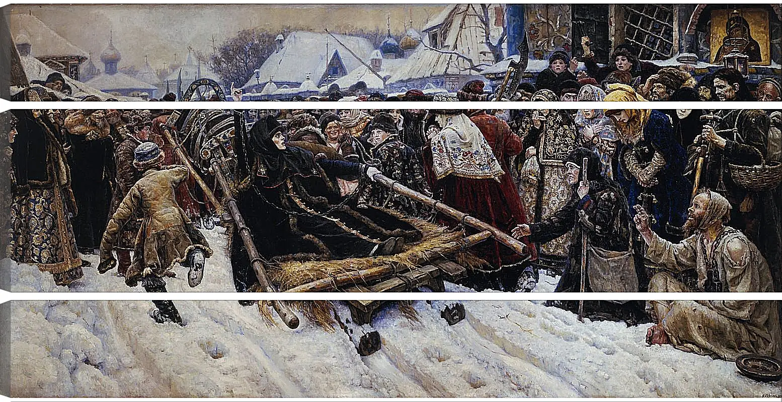 Модульная картина - Боярыня Морозова. Василий Суриков
