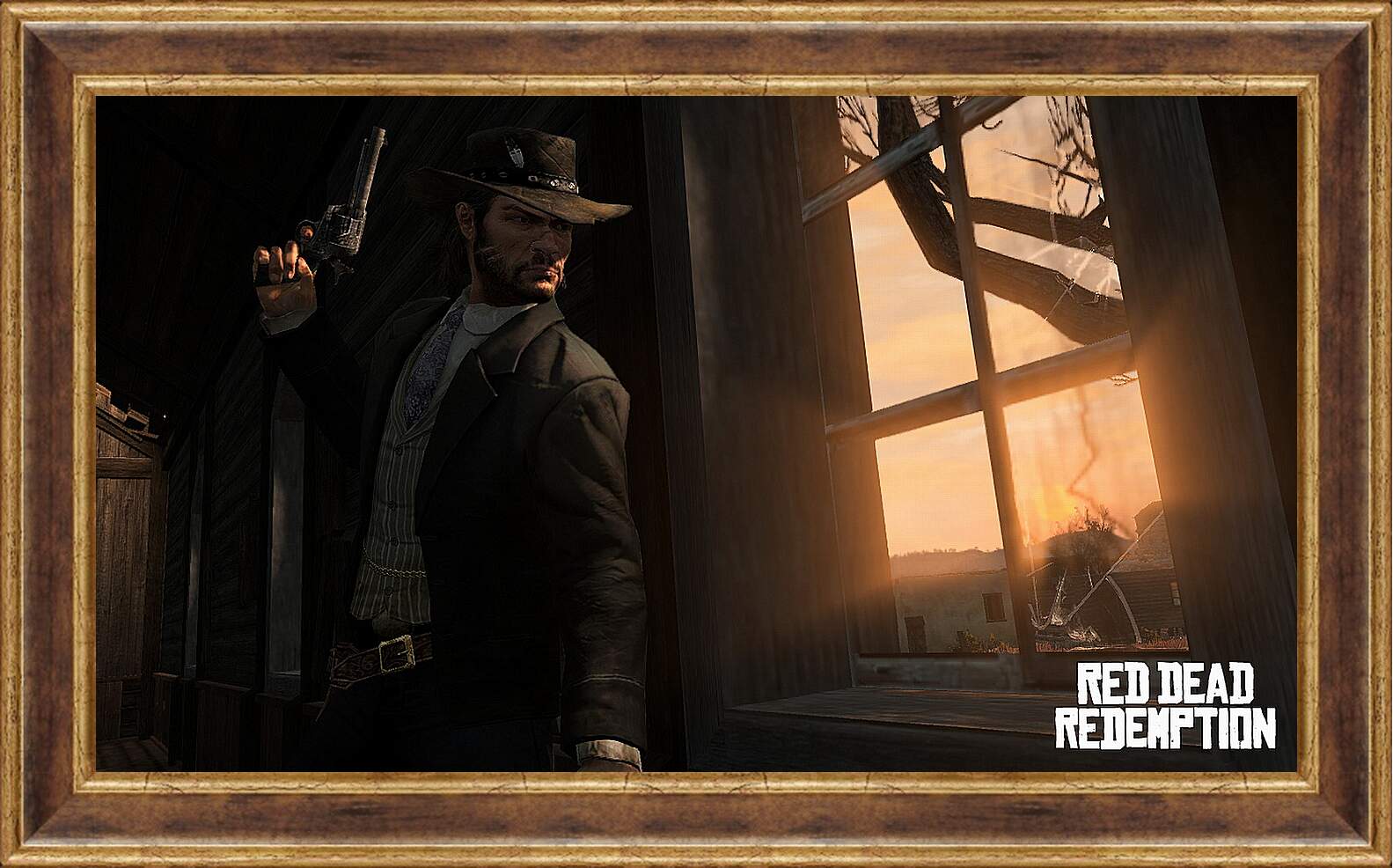 Картина в раме - Red Dead Redemption
