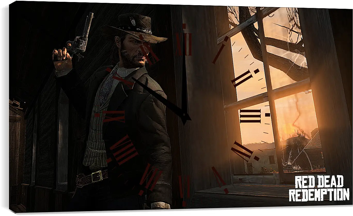 Часы картина - Red Dead Redemption
