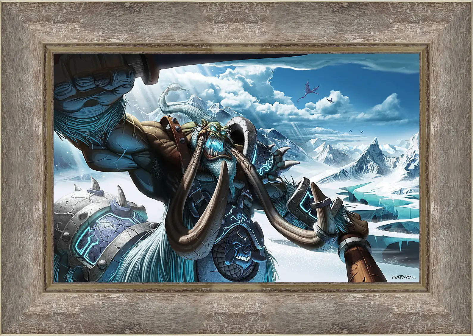 Картина в раме - World Of Warcraft