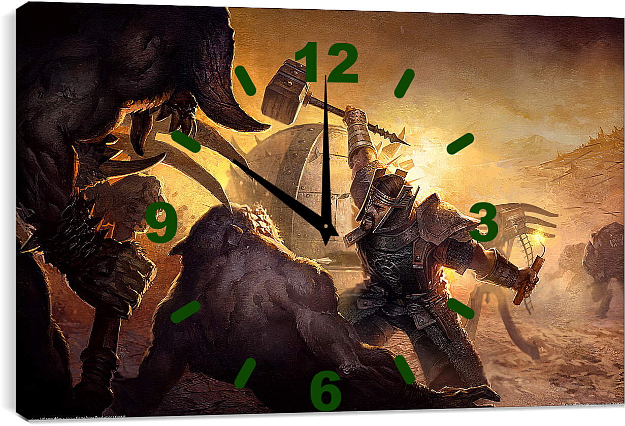 Часы картина - Hellbreed
