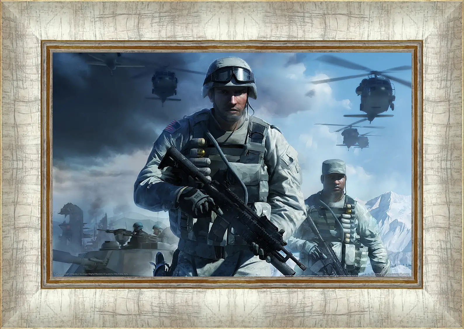 Картина в раме - Battlefield: Bad Company 2