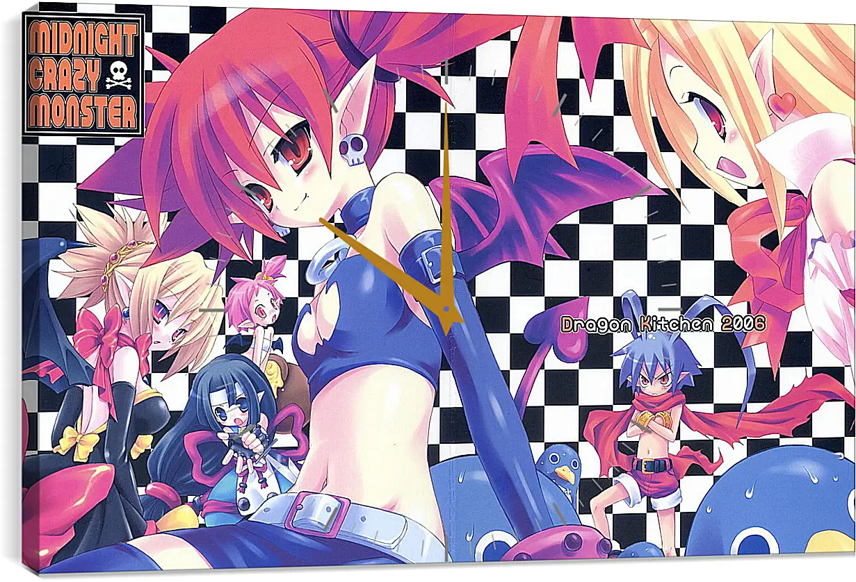 Часы картина - Disgaea
