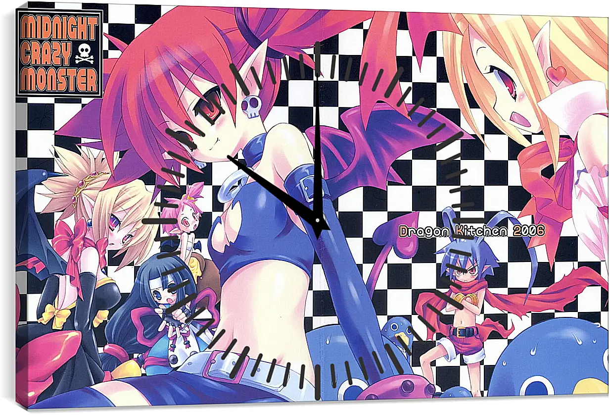 Часы картина - Disgaea
