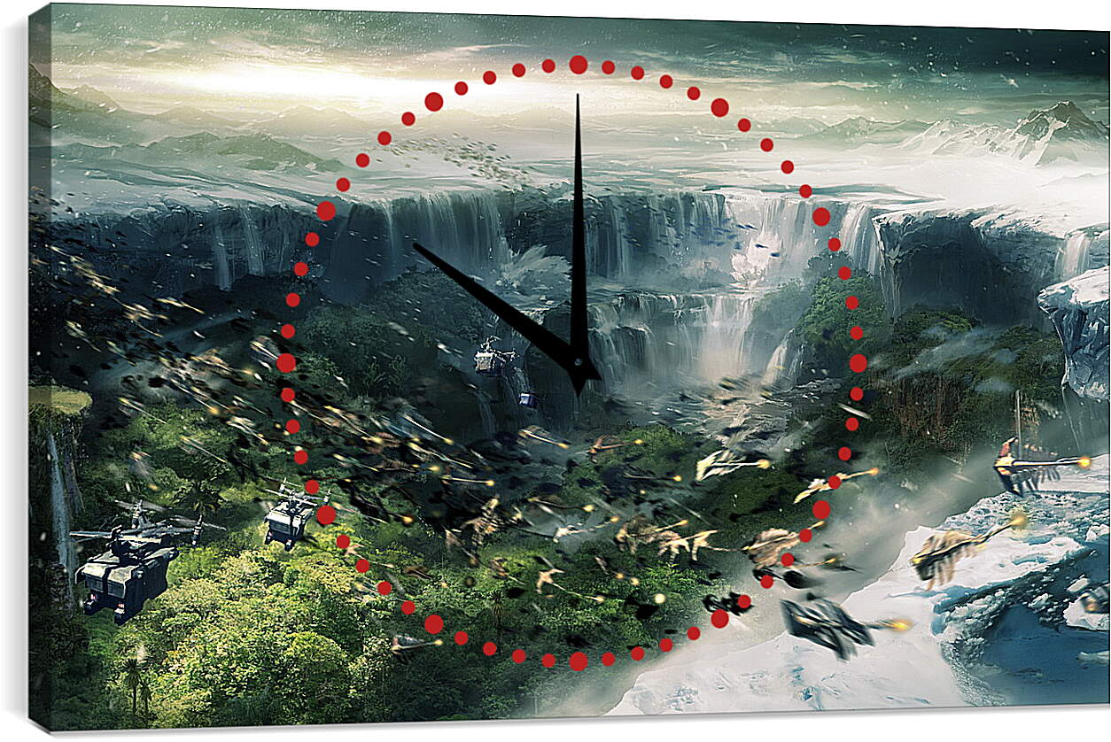 Часы картина - Lost Planet
