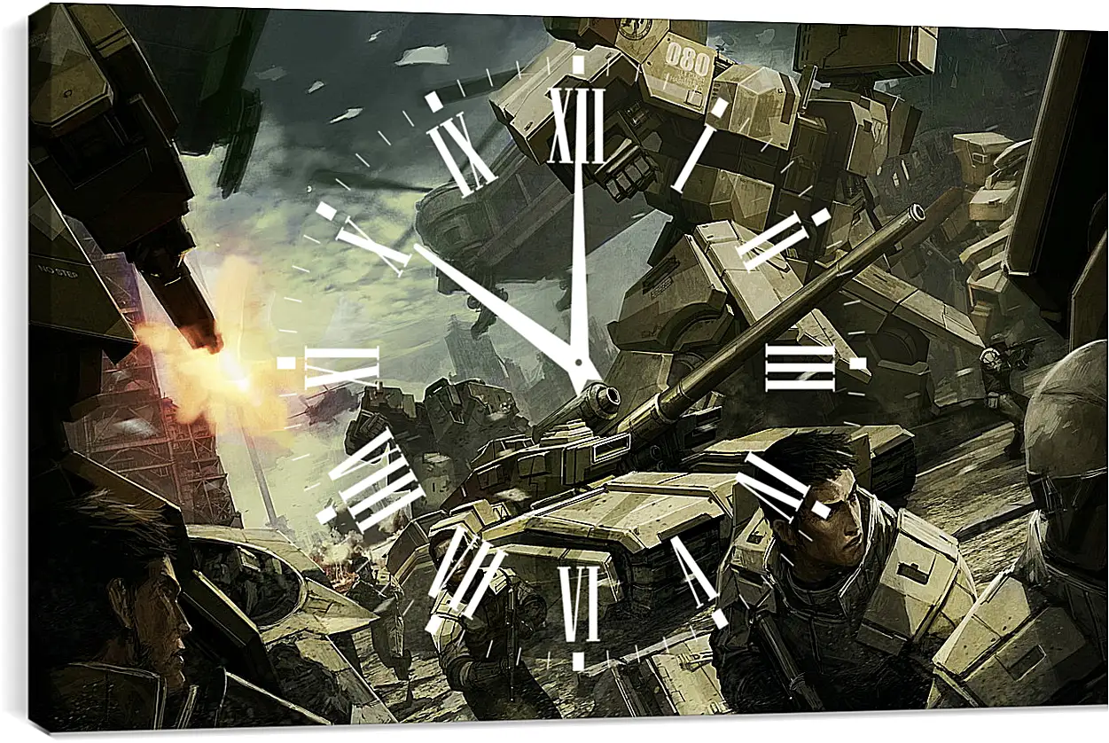 Часы картина - Front Mission Evolved
