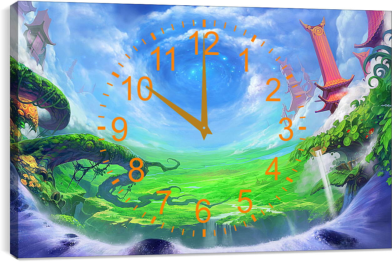 Часы картина - Ether Saga
