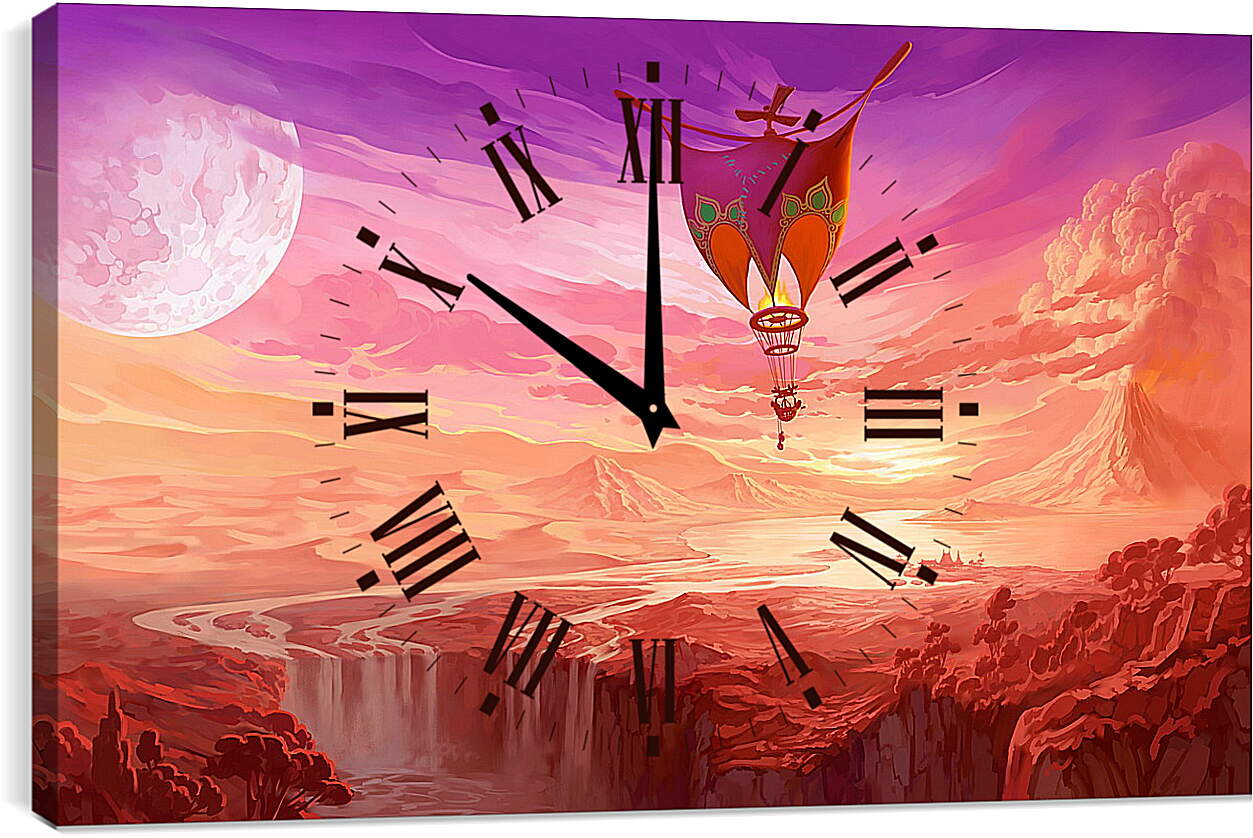 Часы картина - Ether Saga
