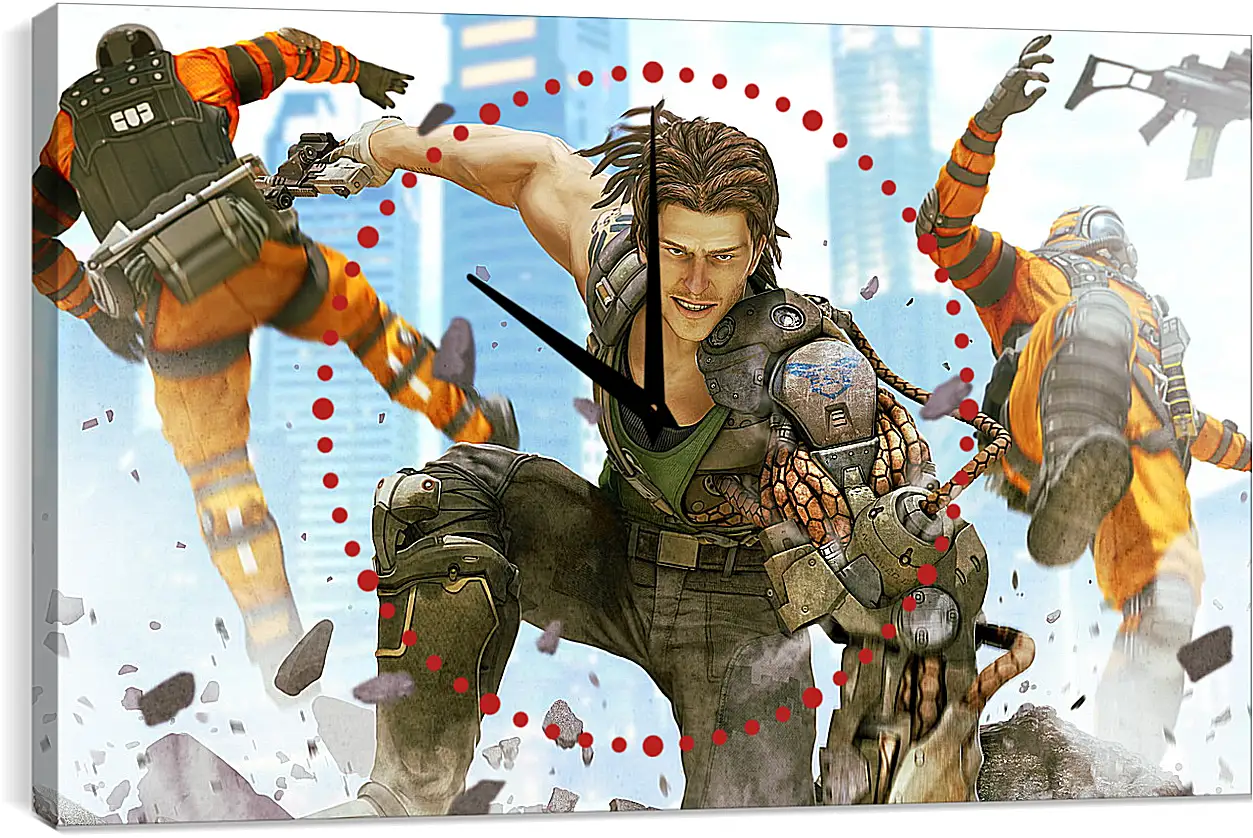 Часы картина - Bionic Commando
