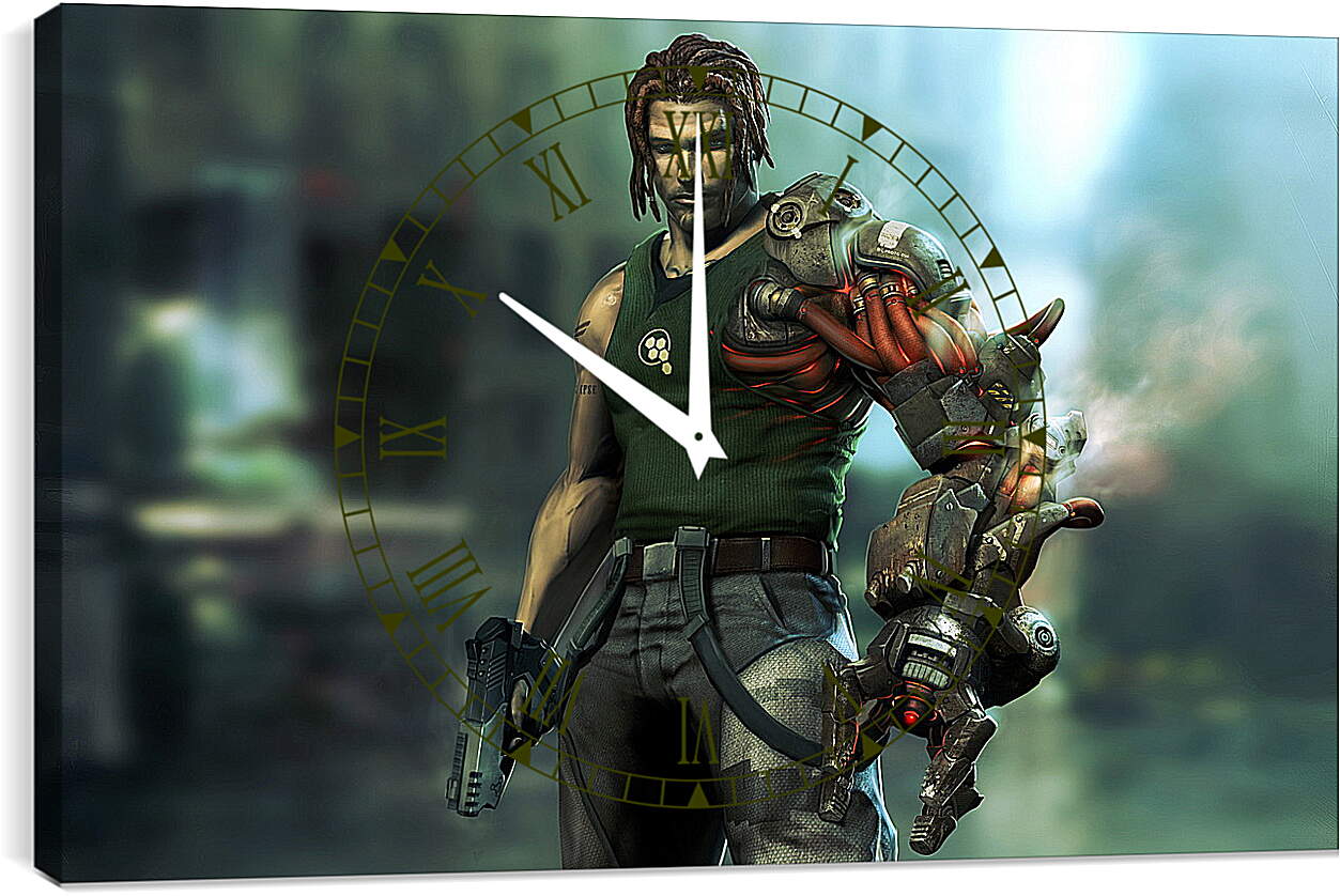 Часы картина - Bionic Commando
