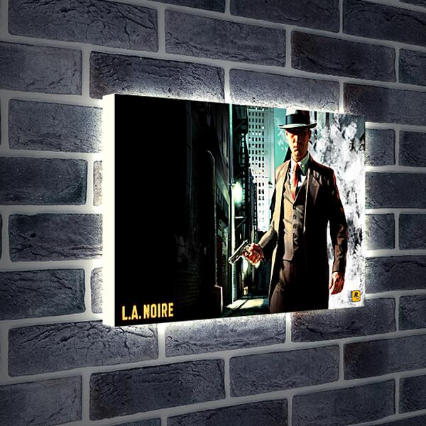 Лайтбокс световая панель - L.a. Noire
