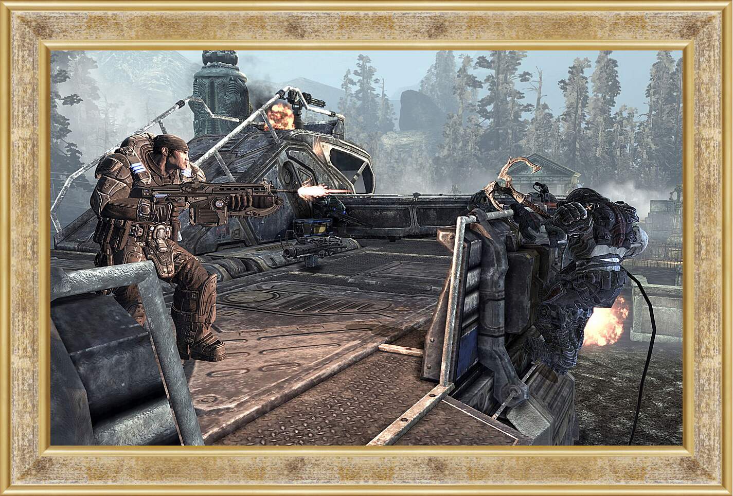 Картина в раме - Gears Of War 2
