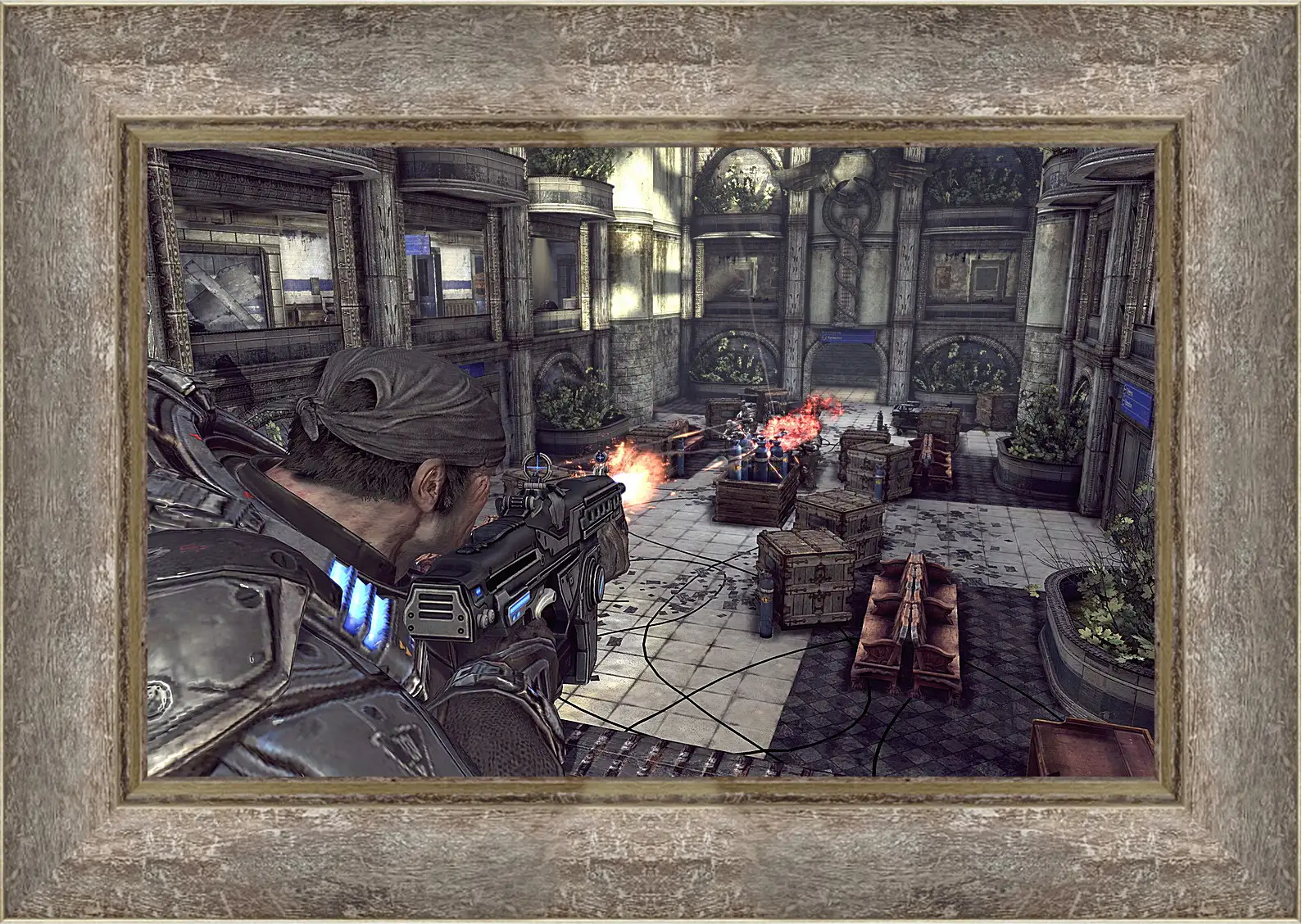 Картина в раме - Gears Of War 2
