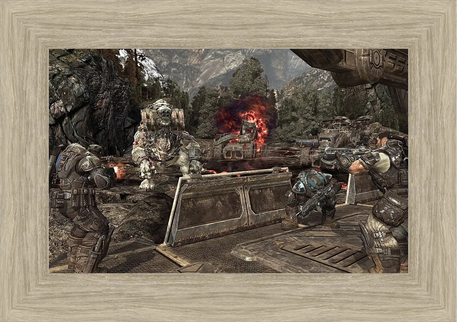 Картина в раме - Gears Of War 2
