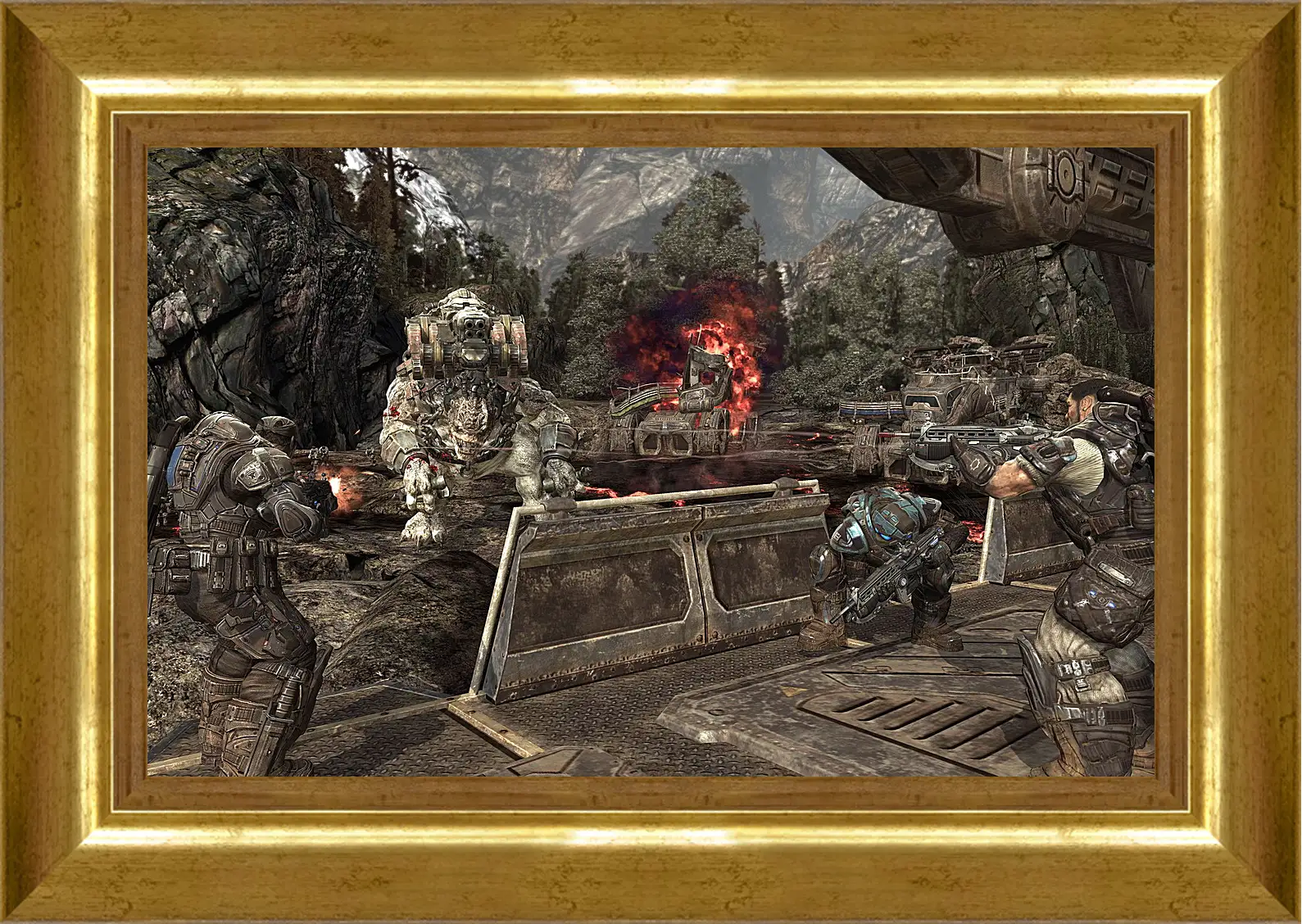 Картина в раме - Gears Of War 2
