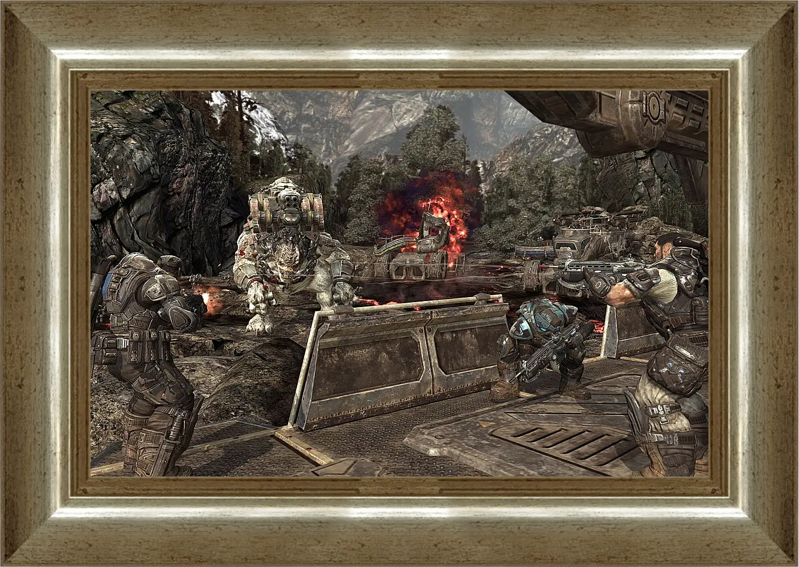 Картина в раме - Gears Of War 2
