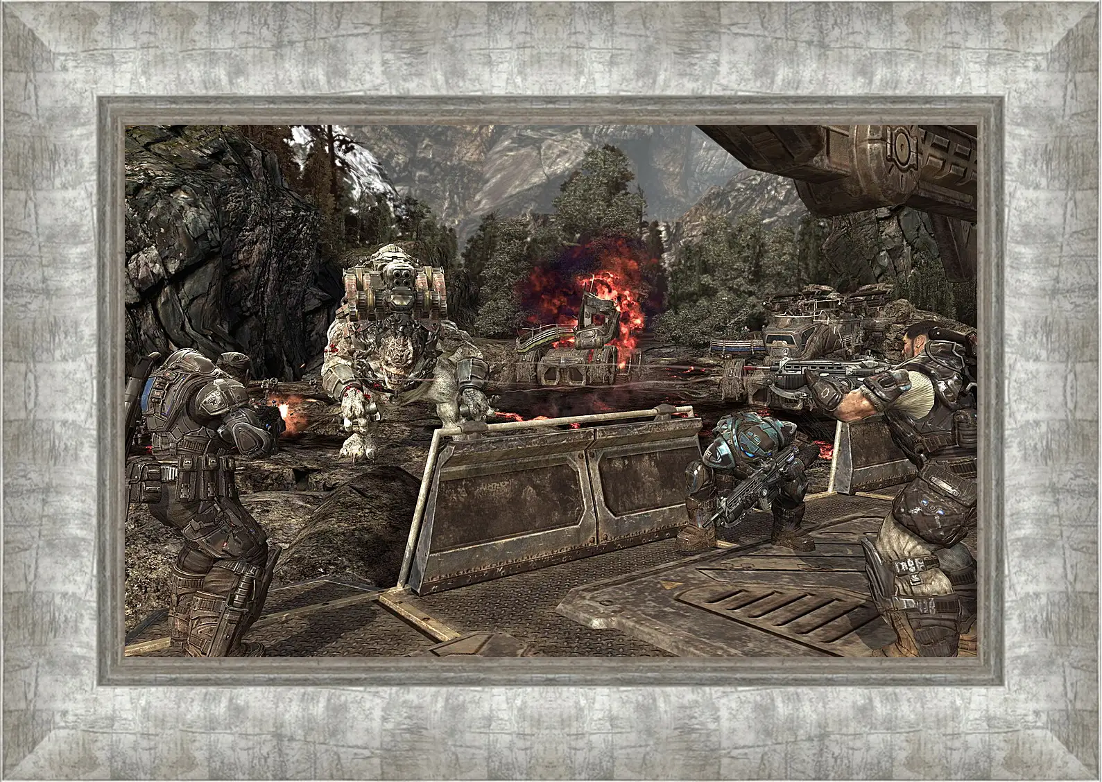 Картина в раме - Gears Of War 2
