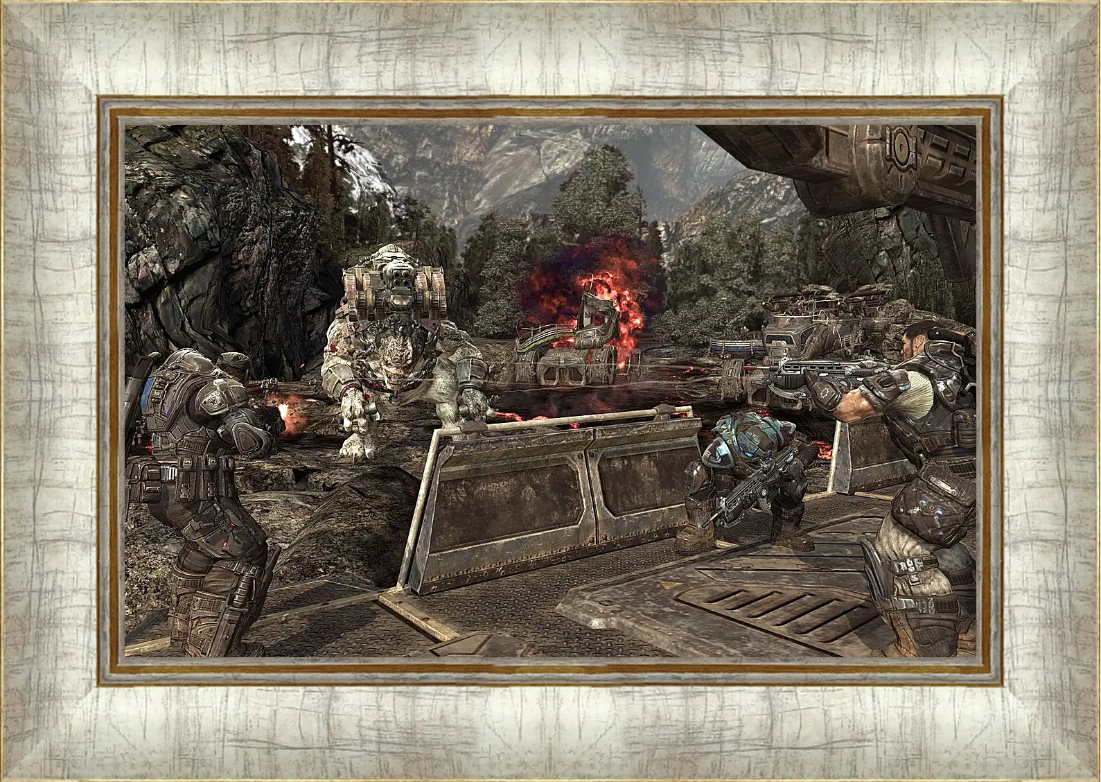 Картина в раме - Gears Of War 2
