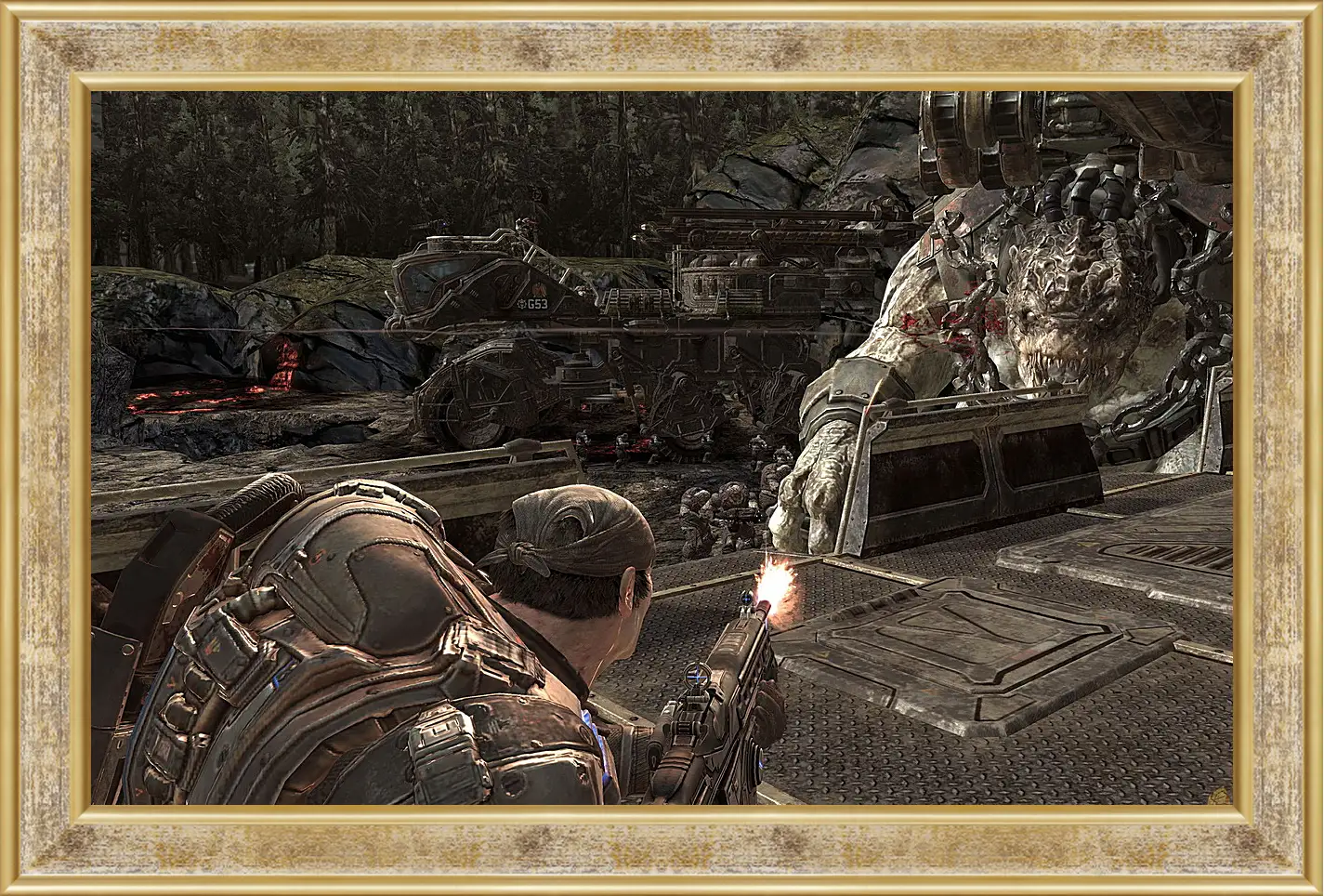 Картина в раме - Gears Of War 2
