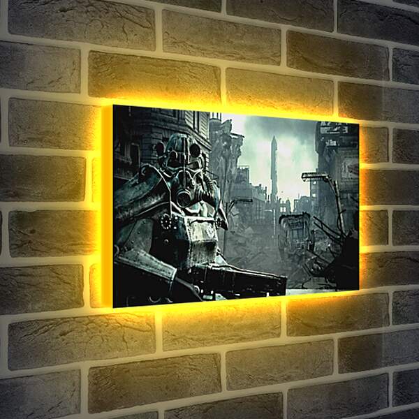 Лайтбокс световая панель - Fallout