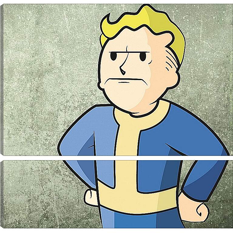 Модульная картина - Fallout