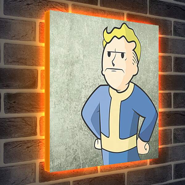 Лайтбокс световая панель - Fallout