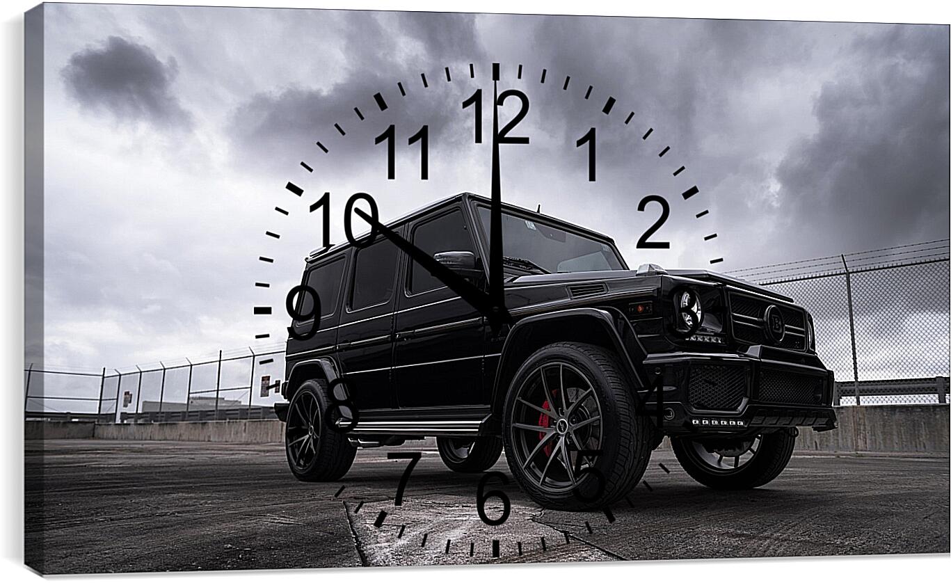 Часы картина - Mercedes-Benz Gelandewagen