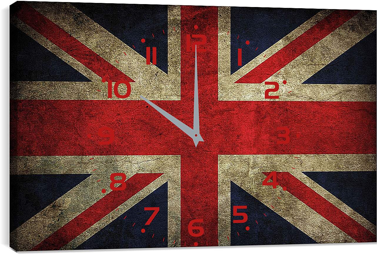 Часы картина - Флаг Британии