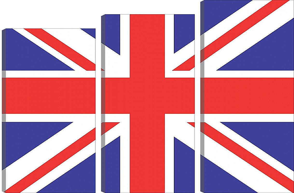 Модульная картина - Флаг Британии