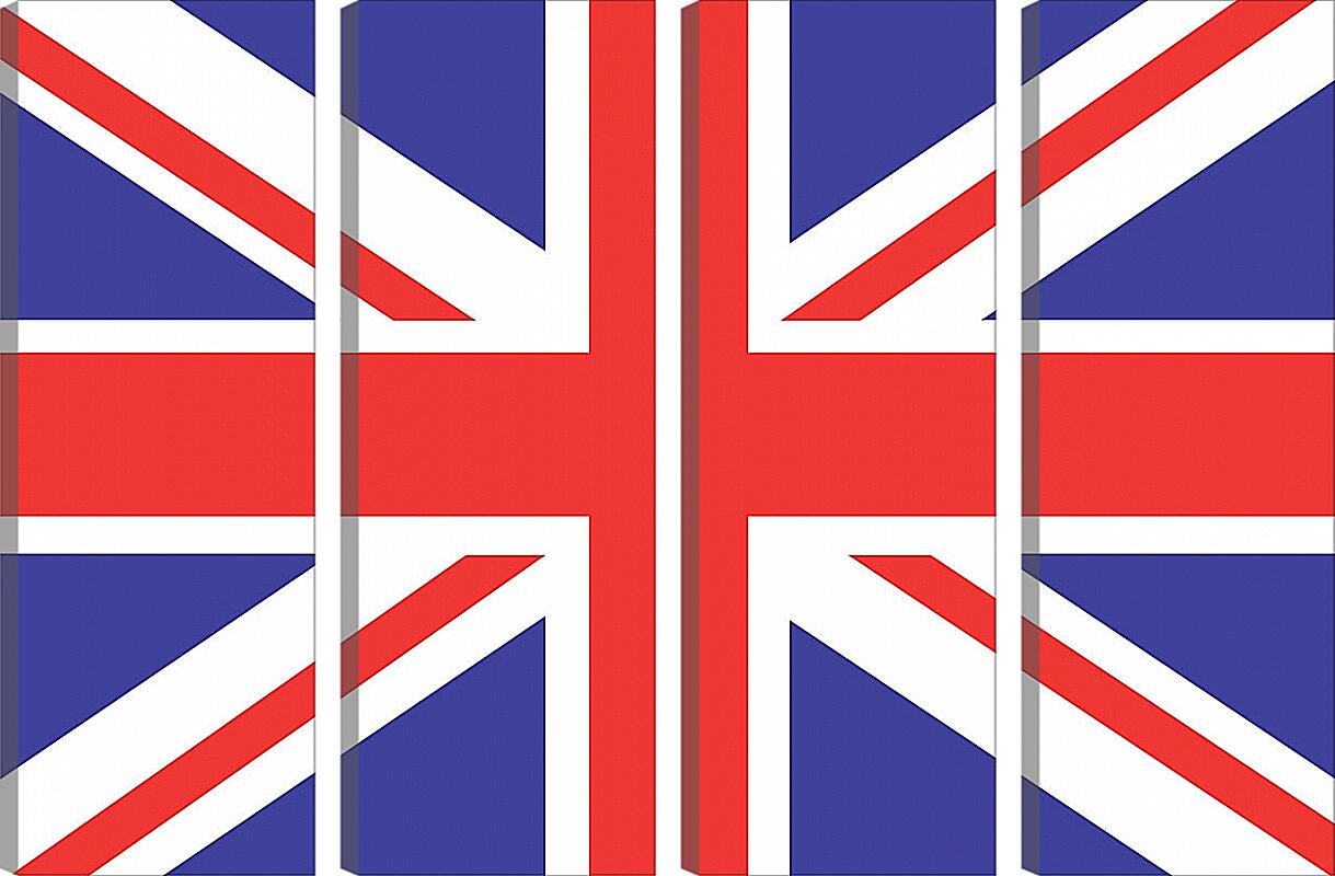 Модульная картина - Флаг Британии